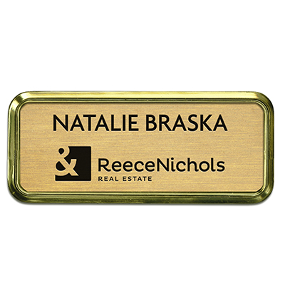 Mini Name Badge with Frame - 3